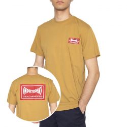 Etnies-Indy Wash Tee Tobacco - Maglietta Girocollo Uomo Marrone