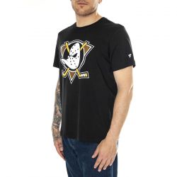 FANATICS-Anaheim Ducks Primary Logo Graphic T-Shirt black - Maglietta Girocollo Uomo Nera