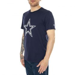 FANATICS-Dallas Cowboys Primary Logo Graphic T-Shirt Maritime Blue - Maglietta Girocollo Uomo Blu