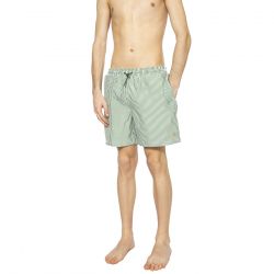 Farah-Colby Seersucker F Green Meadow - Costume da Bagno Uomo Multicolore