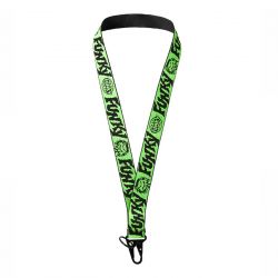FUNKY-Long Keychain Green - Portachiavi Verde / Multicolore
