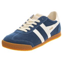 GOLA-Elan Marine Blue / White - Scarpe Stringate Profilo Basso Donna Blu