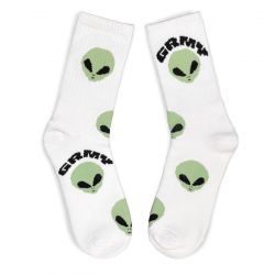 GRIMEY-Ufollow Socks White 