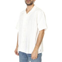 GUESS ORIGINALS-M' Go Embroidered SS Shirt Lemon Washed 