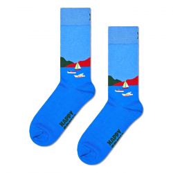 HAPPY SOCKS-Boats Sock Blue - Calzini Multicolore