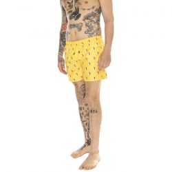 HAPPY SOCKS-Bunny Swimshorts 2200 - Costume da Bagno Uomo Giallo