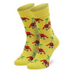 HAPPY SOCKS-Cherry Mates Socks - Calzini Gialli / Multicolore-CMA01-2200