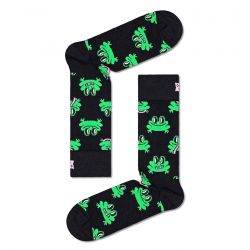 HAPPY SOCKS-Frog Sock Black - Calzini Multicolore