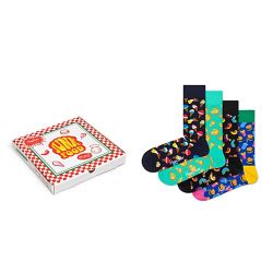 HAPPY SOCKS-Happy Socks Junkfood Gift Box - Set da Quattro Paia di Calzini Multicolore-87120USPP-0100