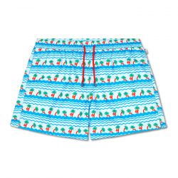 HAPPY SOCKS-M' Palm Beach Swimshorts 6000 - Costume da Bagno Uomo Multicolore