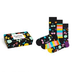 HAPPY SOCKS-Playing Birthday 3 Pack Gift Box Socks -XBDA08-7300