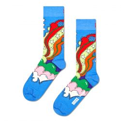 HAPPY SOCKS-Wrangler Desert Rose Sock Blue - Calzini Multicolore