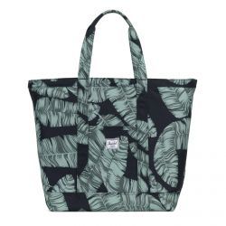 Herschel-Bamfield Mid-Volume Bag - Black Palm - Borsa Shopping Bag Nera / Multi-10318-01984-OS