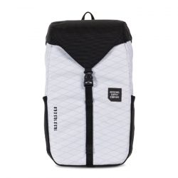 Herschel-Barlow Medium White Black Backpack-10270-01821