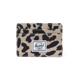 Herschel-Charlie Cardholder Leopard Waves - Portacarte Multicolore
