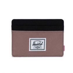 Herschel-Charlie Cardholder Taupe Grey / Black