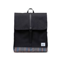 Herschel-City Backpack Black Winter Plaid
