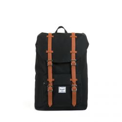 Herschel-Little America Mid Classics Black Backpack-10020-00001