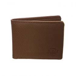 Herschel-Roy Vegan Leather Rfid Saddle Brown Wallet