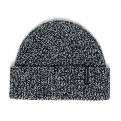 Herschel-Watch Cap Vertical Id Beanie Heather Black - Cappellino a Cuffia Nero