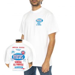 Huf-All Purpose S/S Tee White - Maglietta Girocollo Uomo Bianca