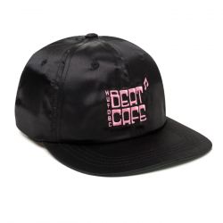 Huf-Beat Cafe 6 Panel Hat Black - Cappellino con Visiera Nero