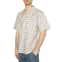 Huf-Breaker S/S Woven Top - Camicia Maniche Corte Uomo Multicolore