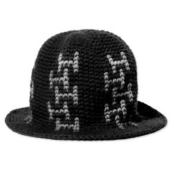 Huf-Chain Link Knit Hat Black - Cappello in Maglia Nero