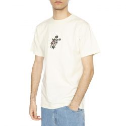 Huf-Cupid S/S Washed Tee Natural - Maglietta Girocollo Uomo Beige
