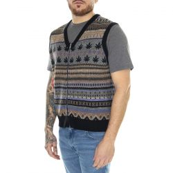 Huf-Gilber Sweater Vest Multi