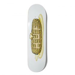 Huf-Huf On The Cob Deck Natural - Tavola da Skate Bianca