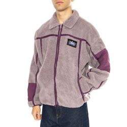 Huf-Livingstone Sherpa Jacket Dust Purple - Giacca Uomo Viola