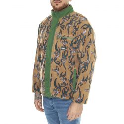 Huf-Static Polar Fleece Oatmeal Sweat - Felpa Uomo Multicolore