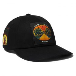 Huf-Stax Patches Snapback Black - Cappellino con Visiera Nero
