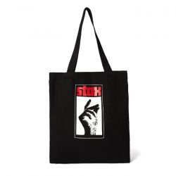 Huf-Stax Tote Balck - Borsa Tote Shopping Bag Nera