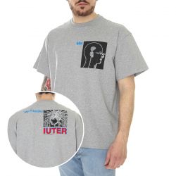 Iuter-M' Brain Tee Light Grey T-Shirt