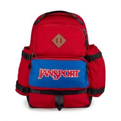 JANSPORT-Seattle Pack Red Tape - Zaino Rosso / Multi