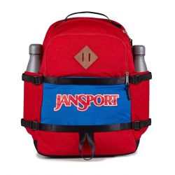 JANSPORT-Small Seattle Pack Red Tape - Zaino Rosso / Multi Small