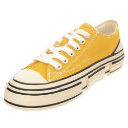 Jeffrey Campbell-JC Play Endorphin-H Canvas Yellow Shoes