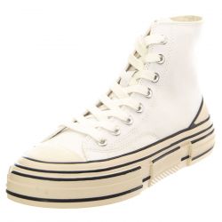 Jeffrey Campbell-JC Play Endorphine-H Light White Canvas - Scarpe Profilo Alto Donna Bianche