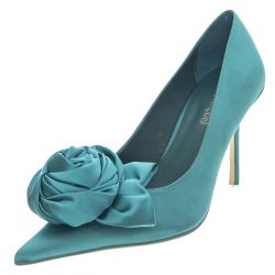 Jeffrey Campbell-La Fleur Turquoise - Scarpe Décolleté Donna Verdi-JC-1072-2-5
