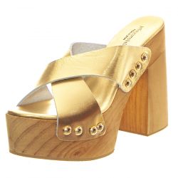 Jeffrey Campbell-W' Eulalia Gold - Sadali Donna Gold -JCSEULALA-GLD
