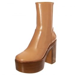 Jeffrey Campbell-W' Mexique-2 Nude Pu Boots
