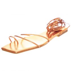 Jeffrey Campbell-W' Primma Gold Sandals