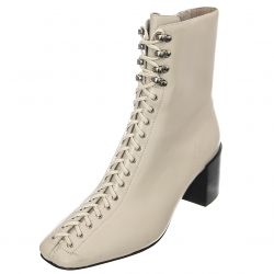 Jeffrey Campbell-Belmondo-2 - Stivaletti Profilo alla Caviglia Donna Beige / Ice-JC-721-1-5
