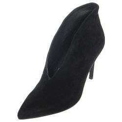 Jeffrey Campbell-Womens Electron Shoes - Black Suede - Scarpe Donna Nere-9991D-01A-BLK