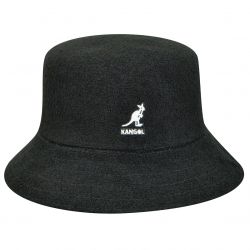 Kangol-Bermuda Bucket Black Hat