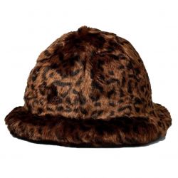 Kangol-Casual Multicolore Leopard Hat