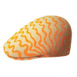 Kangol-Meltdown 507 Beige / Electric - Cappello a Coppola Beige