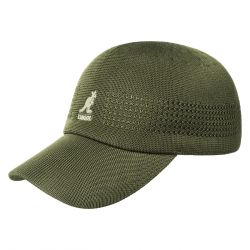 Kangol-Tropic Ventair Spacecap Army Green - Cappellino con Visiera Verde